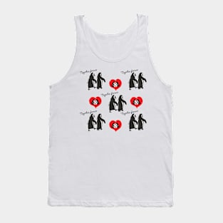 Together forever penguin pattern Tank Top